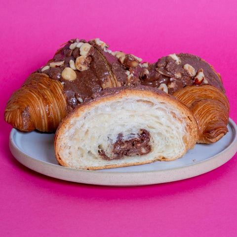 Croissant de chocolate