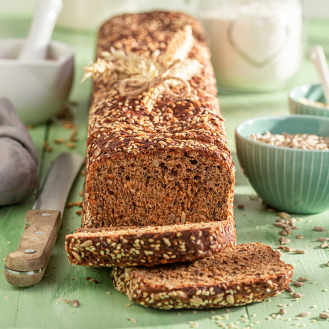 Pan de Molde centeno integral con semillas (Rugbrod)